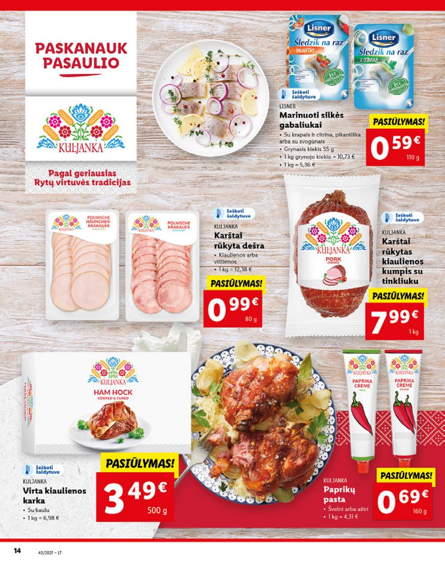 Lidl maisto prekių pasiūlymai akcijos nuo 
  2021-10-04 iki 
  2021-10-10 | Leidinukas.lt puslapis 14