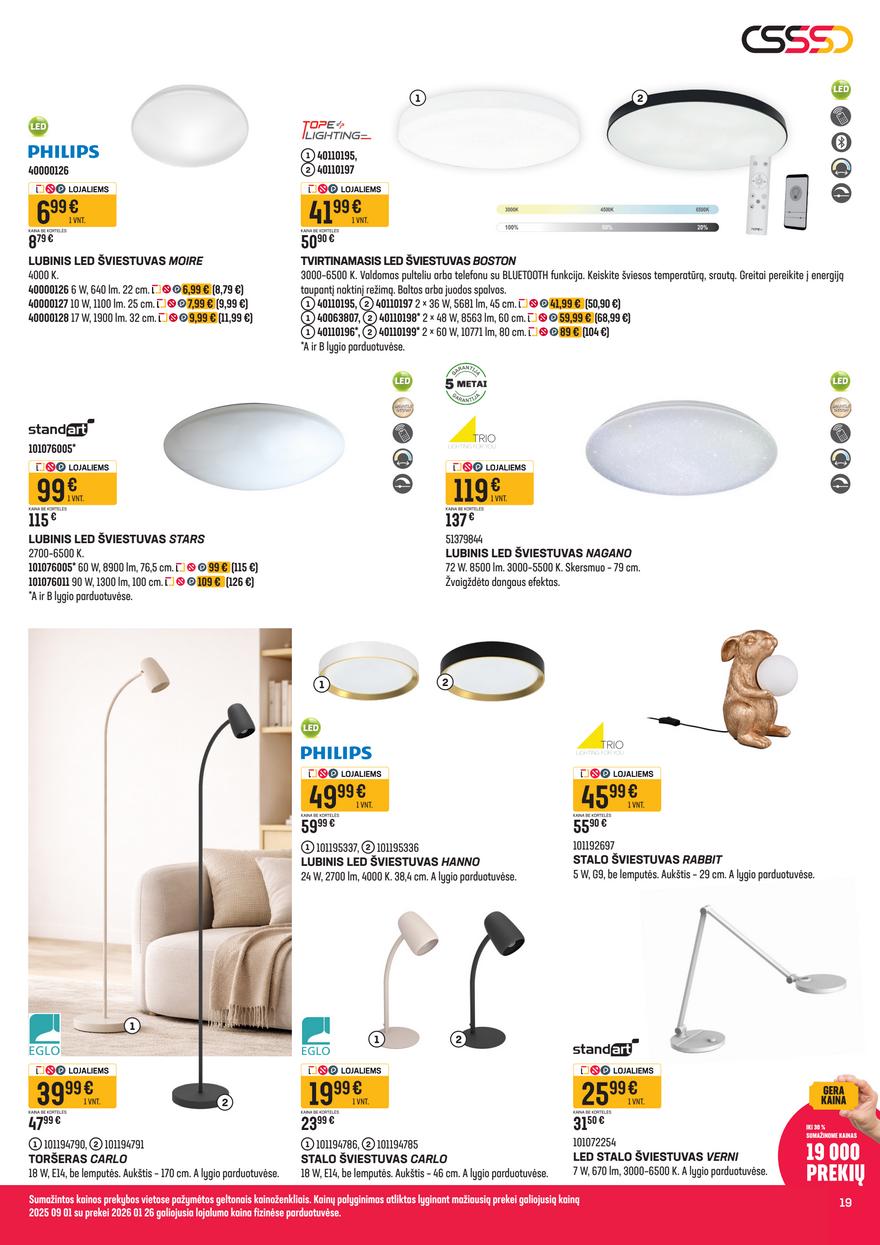 Senukai leidinys akcijos nuo 
  2026-03-04 iki 
  2026-03-30 | Leidinukas.lt puslapis 19