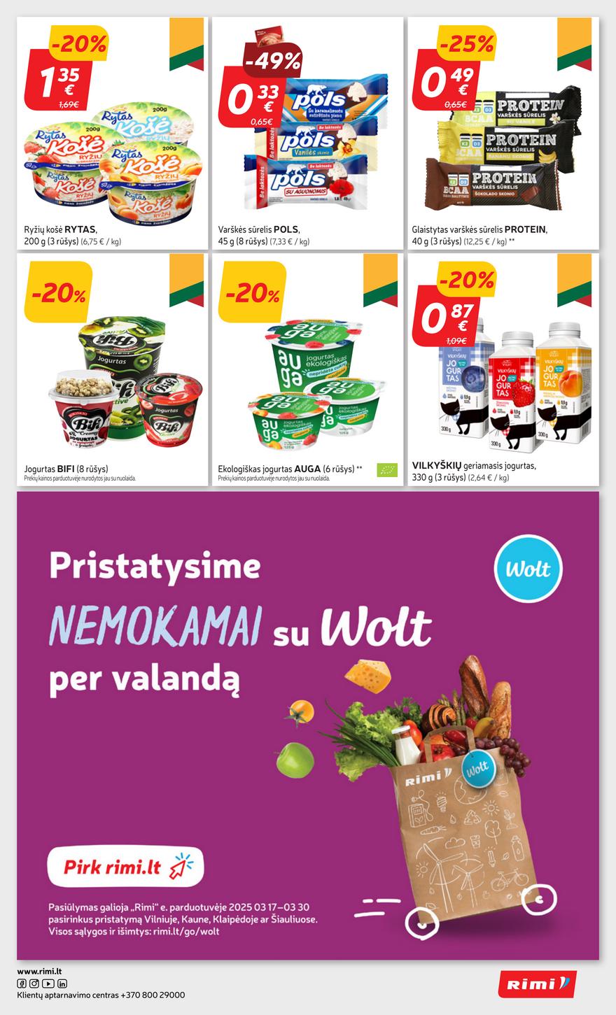 Rimi savaitinis leidinys 13 akcijos nuo 
  2025-03-25 iki 
  2025-03-31 | Leidinukas.lt puslapis 19