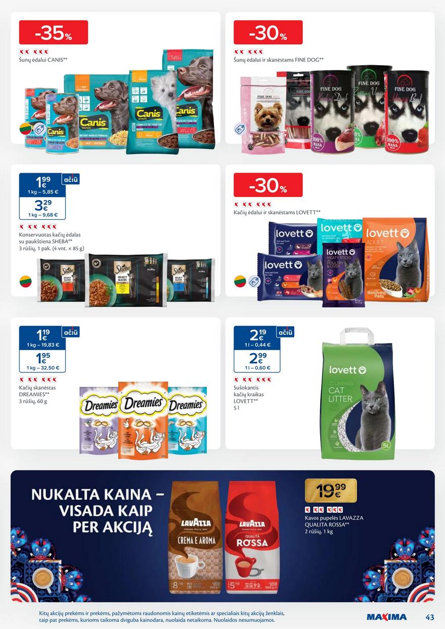 Maxima leidinukas akcijos nuo
2025-09-02 iki
2025-09-08 | Leidinukas.lt puslapis 43