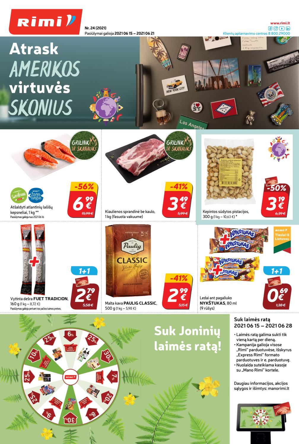 Rimi savaitinis leidinys akcijos nuo 
  2021-06-15 iki 
  2021-06-21 | Leidinukas.lt puslapis 1