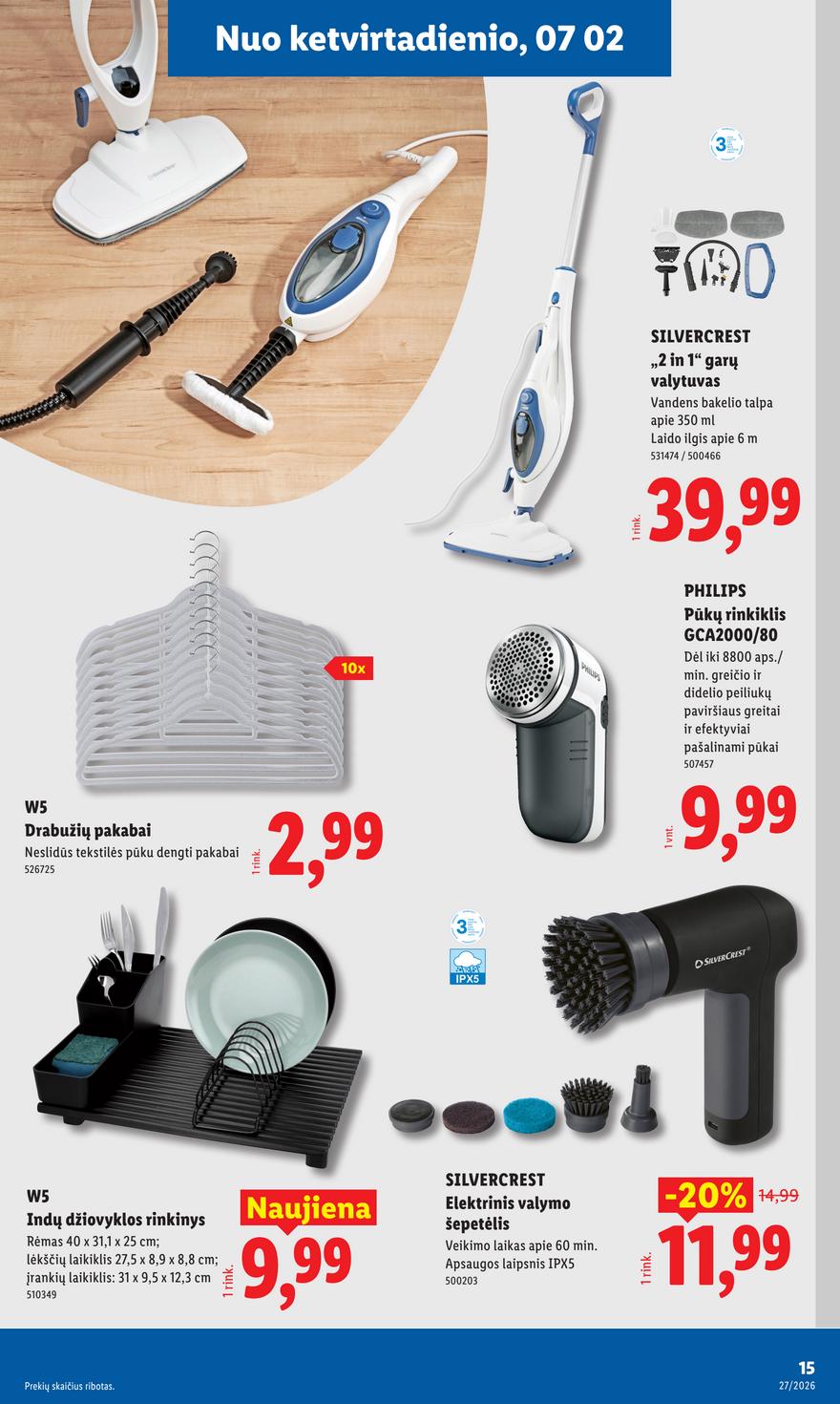 Lidl leidinys akcijos nuo 
  2026-06-29 iki 
  2026-07-05 | Leidinukas.lt puslapis 15