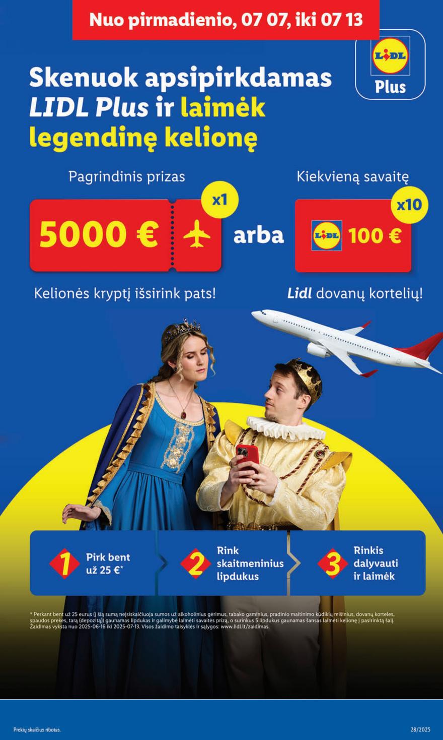 Lidl leidinys akcijos nuo 
  2025-07-10 iki 
  2025-07-13 | Leidinukas.lt puslapis 38