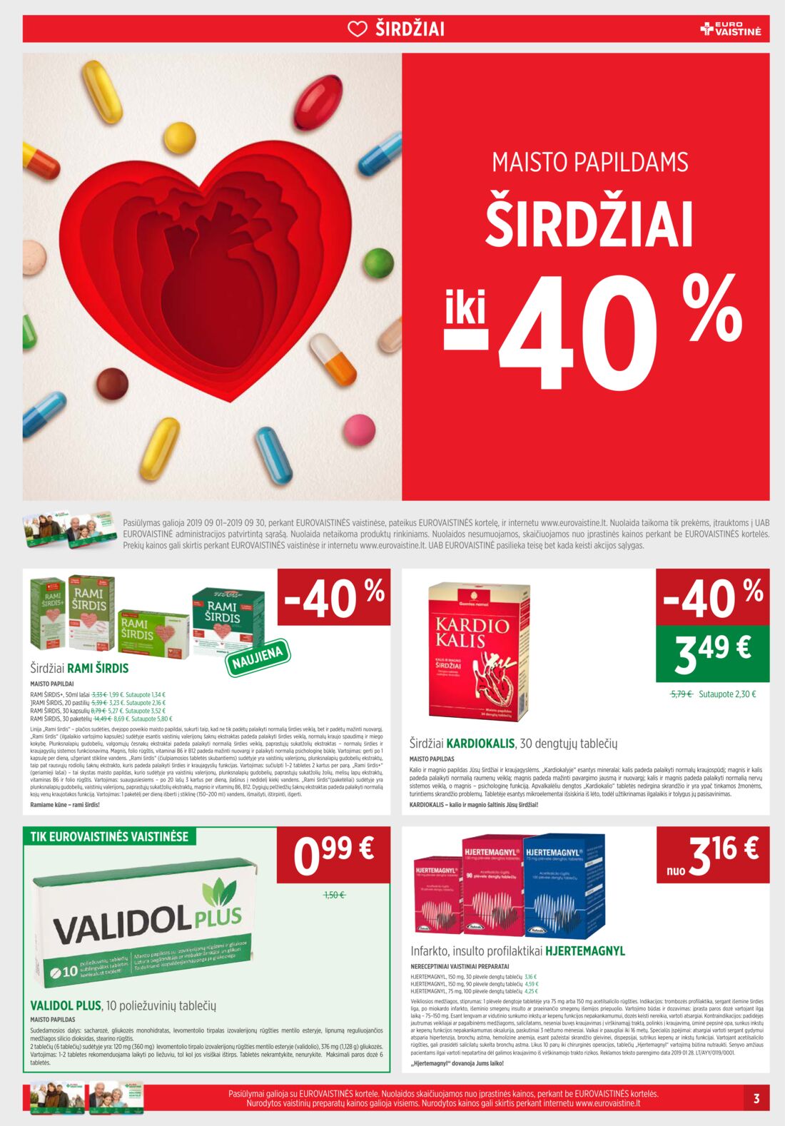 Euro vaistinė leidinys akcijos nuo 
  2019-09-01 iki 
  2019-09-30 | Leidinukas.lt puslapis 3