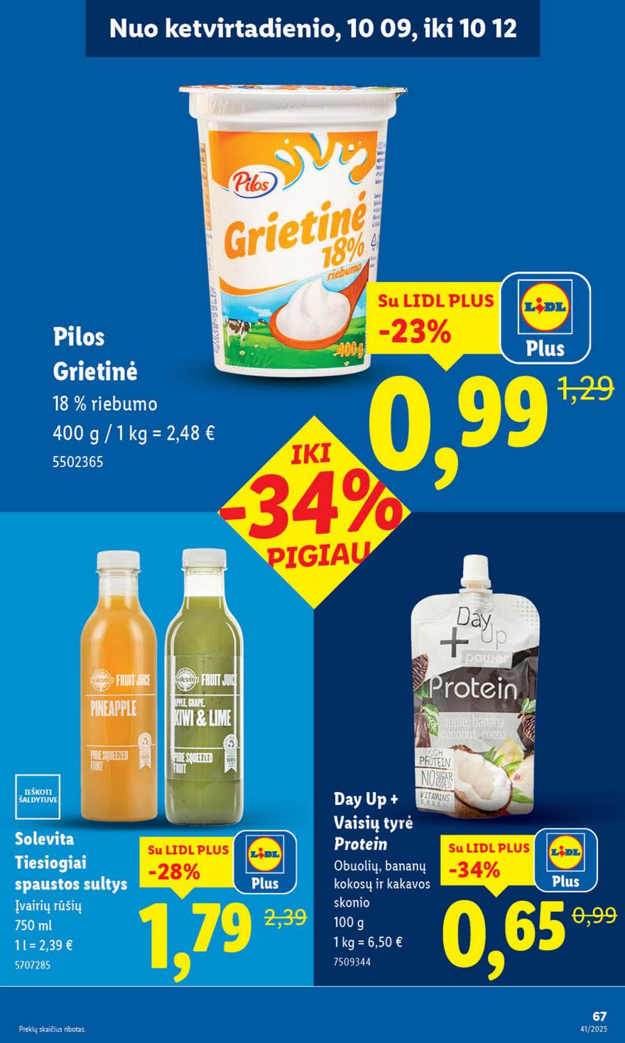 Lidl leidinys naujas akcijos nuo 
  2025-10-06 iki 
  2025-10-12 | Leidinukas.lt puslapis 67