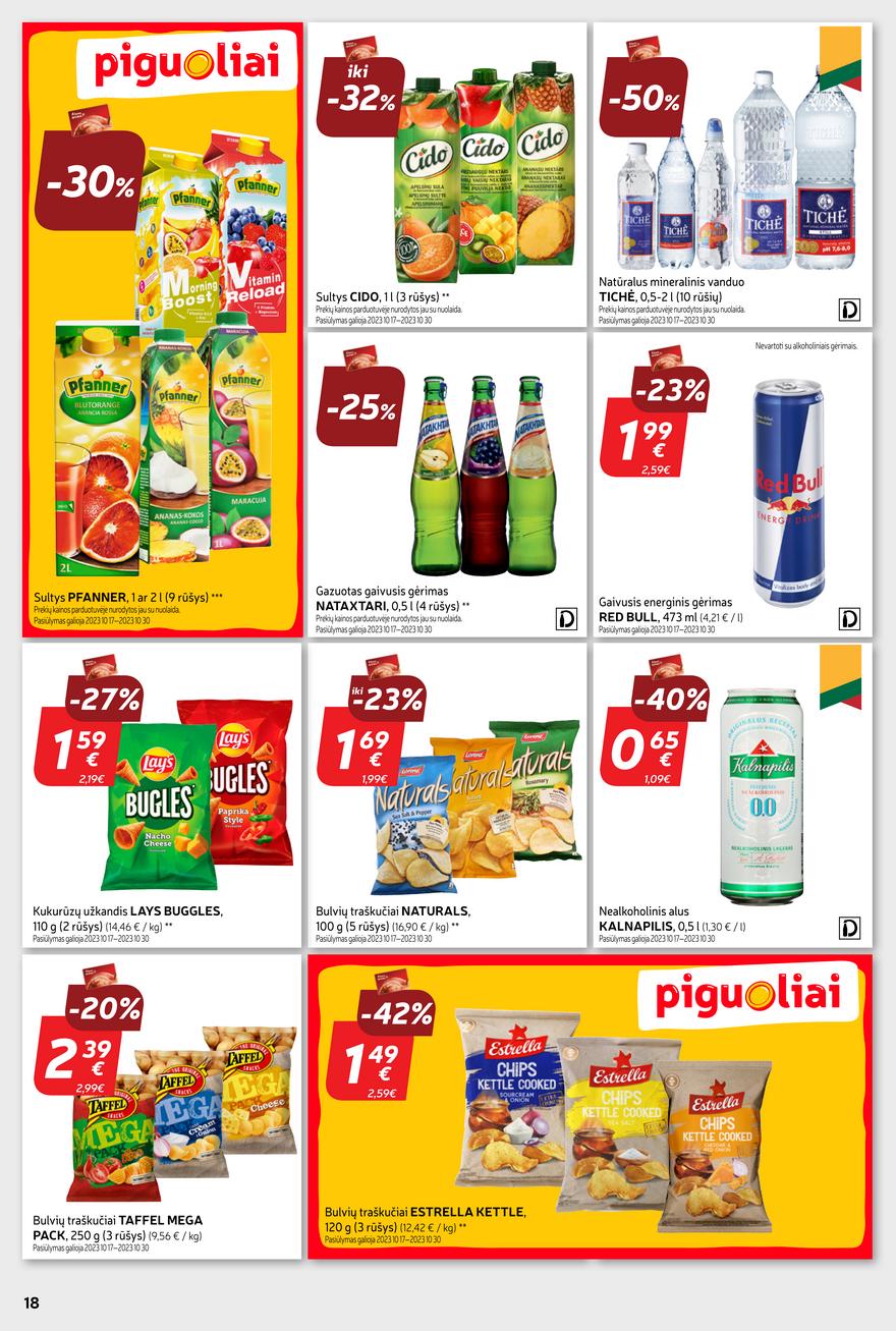 Rimi savaitinis leidinys akcijos nuo 
  2023-10-17 iki 
  2023-10-23 | Leidinukas.lt puslapis 18