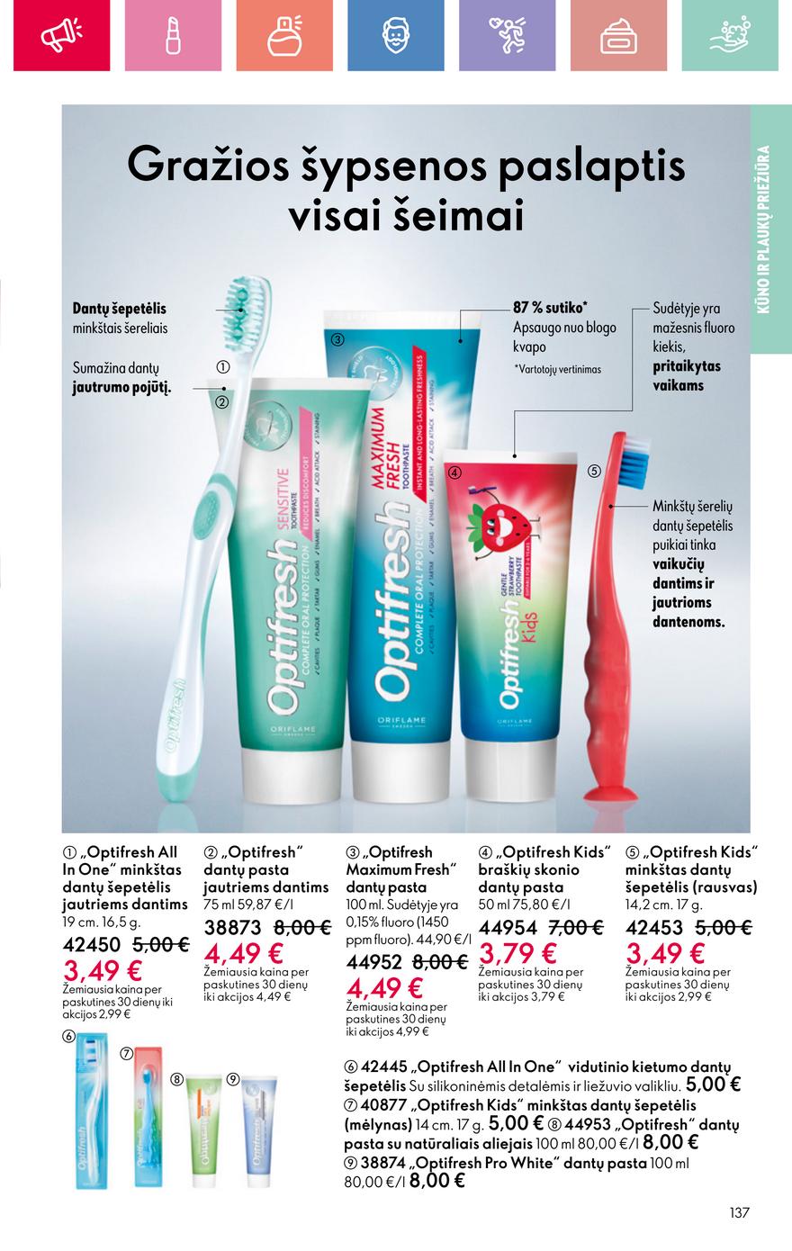 Oriflame katalogas akcijos nuo 
  2025-03-09 iki 
  2025-03-29 | Leidinukas.lt puslapis 137