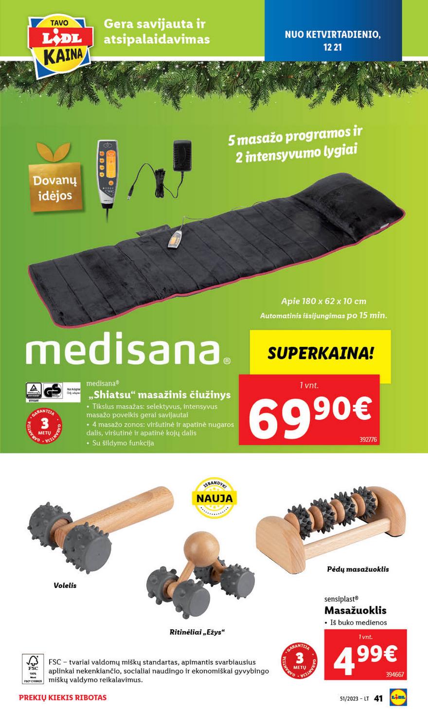 Ldil ne maisto leidinys akcijos nuo 
  2023-12-18 iki 
  2023-12-24 | Leidinukas.lt puslapis 41