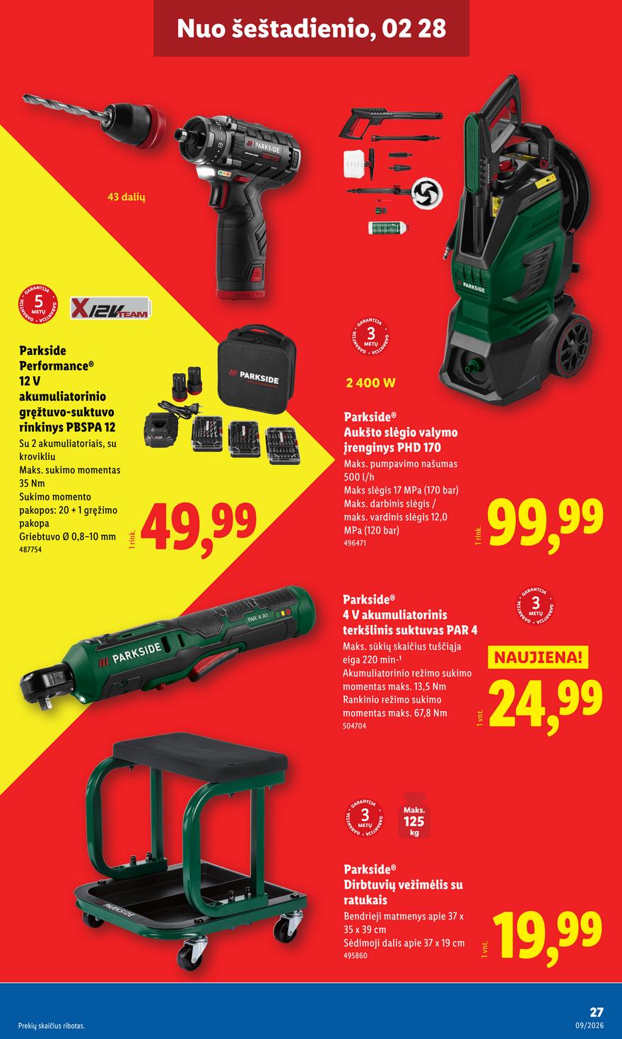 Lidl leidinys akcijos nuo 
  2026-02-23 iki 
  2026-03-01 | Leidinukas.lt puslapis 27