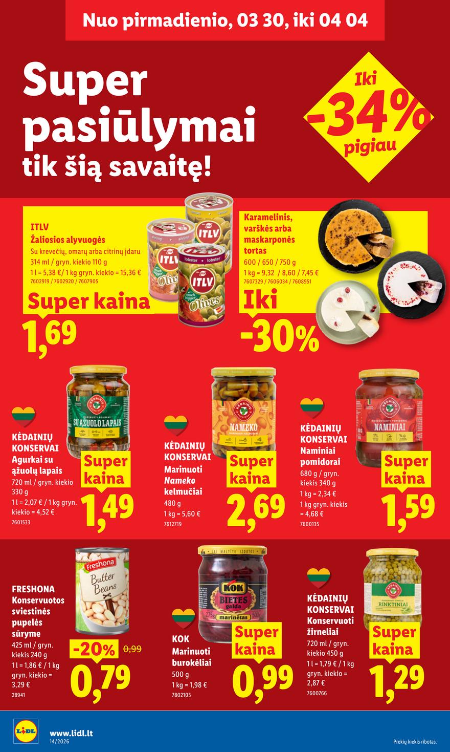 Lidl leidinys akcijos nuo 
  2026-03-30 iki 
  2026-04-04 | Leidinukas.lt puslapis 16