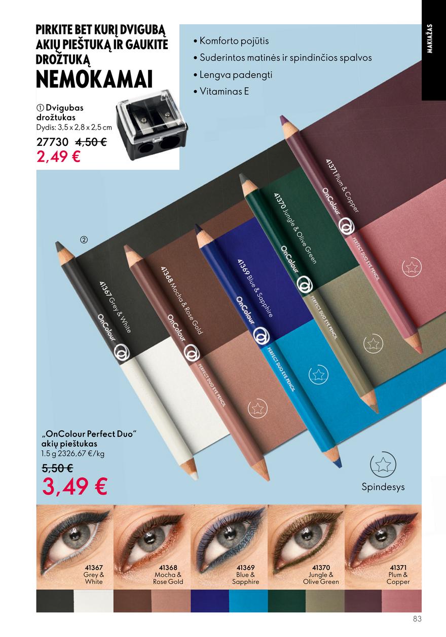 Oriflame leidinys akcijos nuo 
  2023-04-26 iki 
  2023-05-16 | Leidinukas.lt puslapis 83