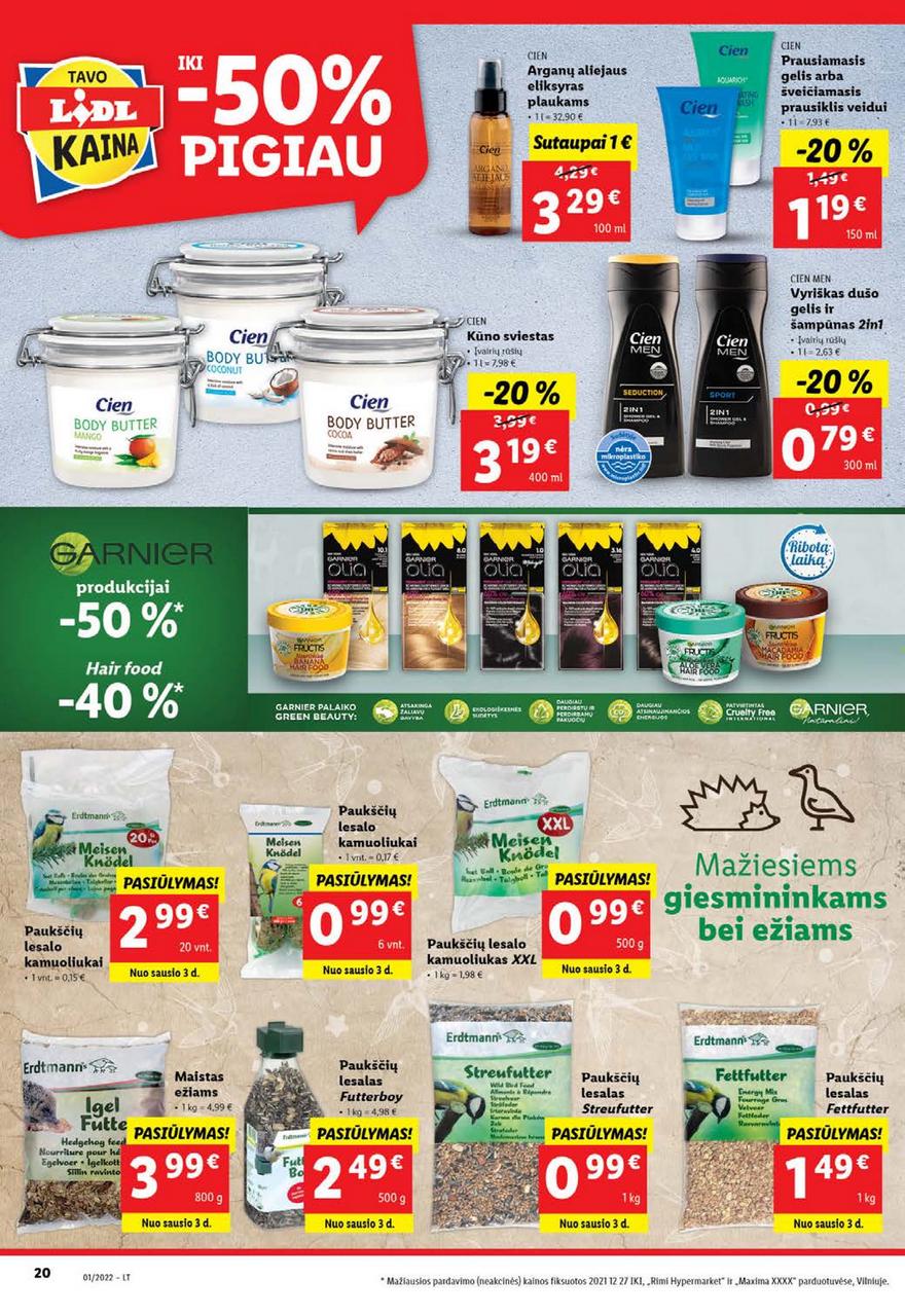 Ldil maisto leidinys akcijos nuo 
  2022-01-03 iki 
  2022-01-09 | Leidinukas.lt puslapis 20
