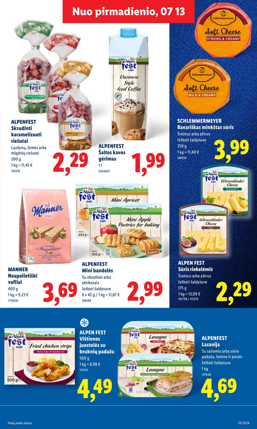 Lidl leidinys akcijos nuo 
  2026-07-13 iki 
  2026-07-19 | Leidinukas.lt puslapis 13