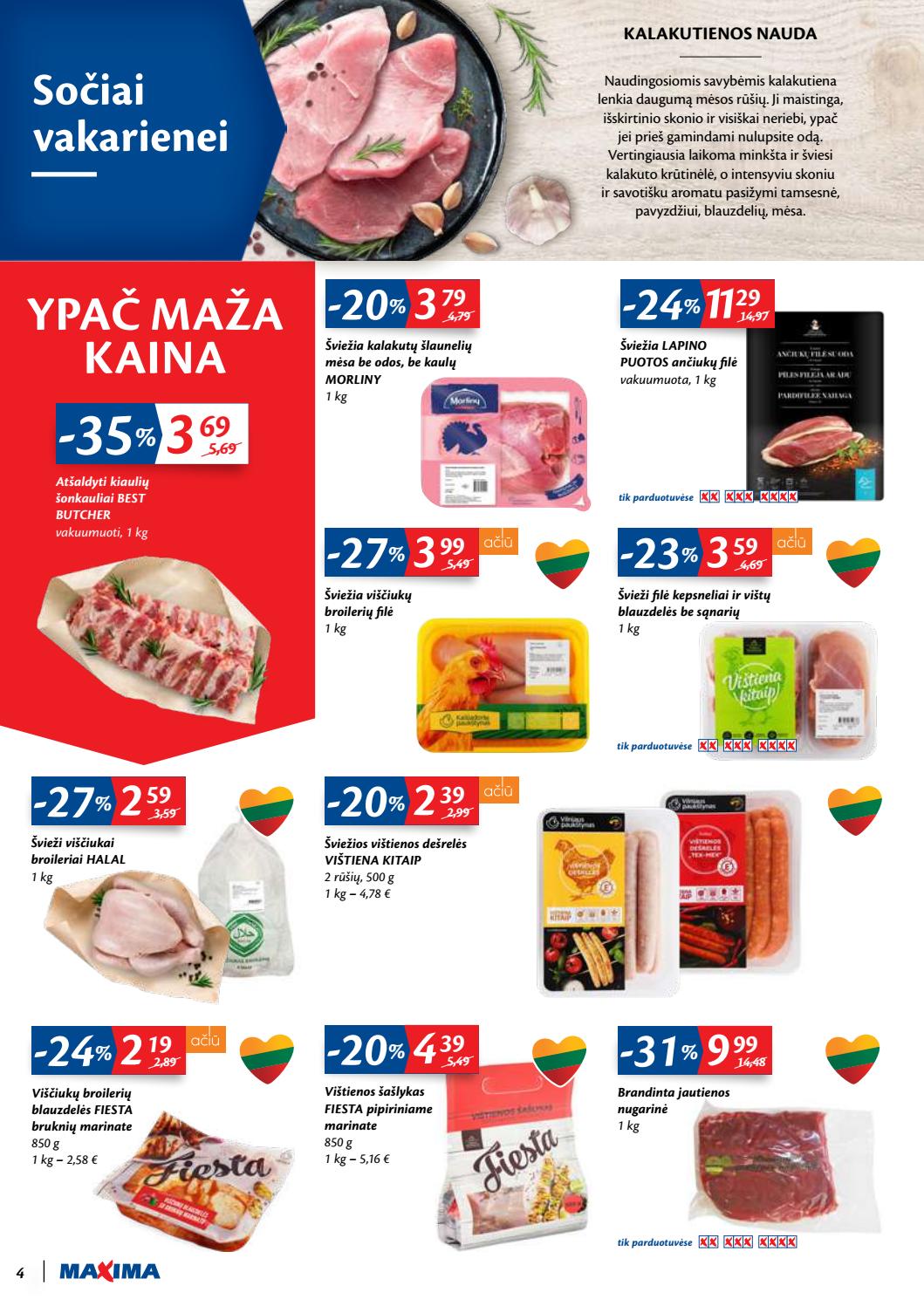 Maxima kaininis leidinys akcijos nuo 
  2020-05-05 iki 
  2020-05-11 | Leidinukas.lt puslapis 4