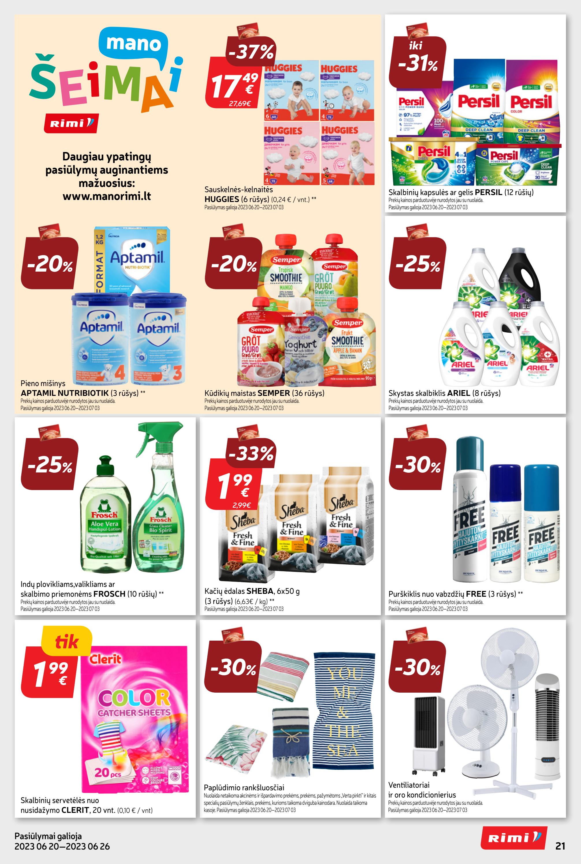 Rimi savaitinis leidinys akcijos nuo 
  2023-06-20 iki 
  2023-06-26 | Leidinukas.lt puslapis 21