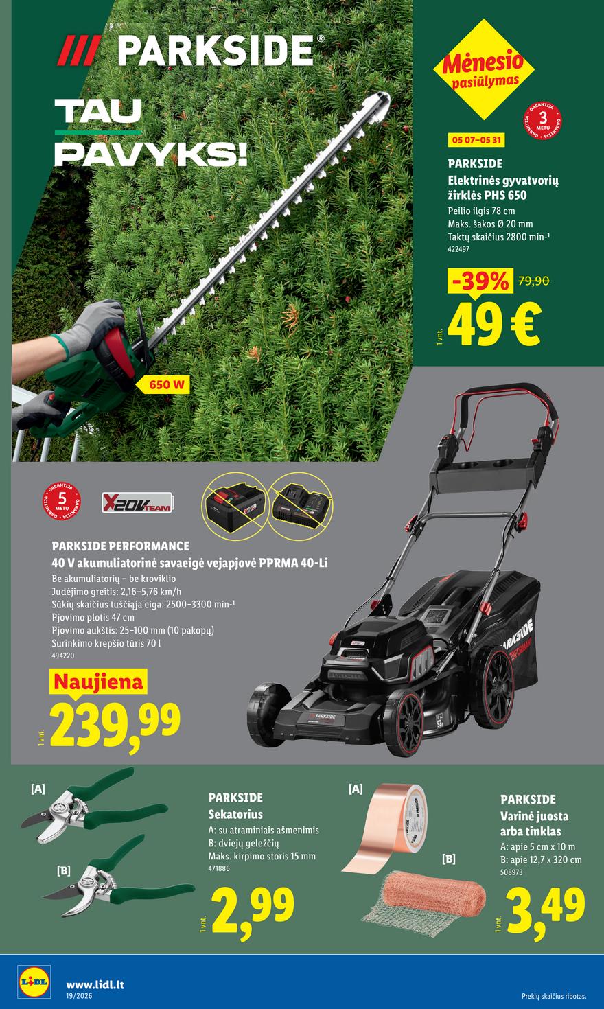 Lidl leidinys akcijos nuo 
  2026-05-04 iki 
  2026-05-10 | Leidinukas.lt puslapis 22