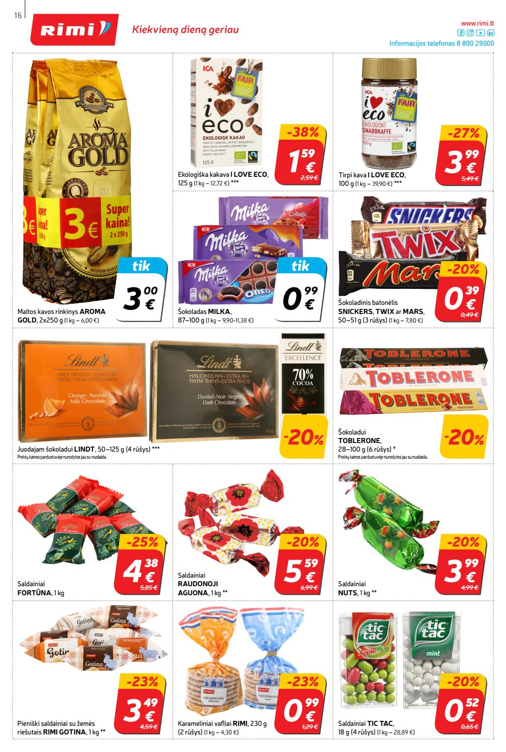 Rimi savaitinis leidinys akcijos nuo 
  2019-10-01 iki 
  2019-10-07 | Leidinukas.lt puslapis 16