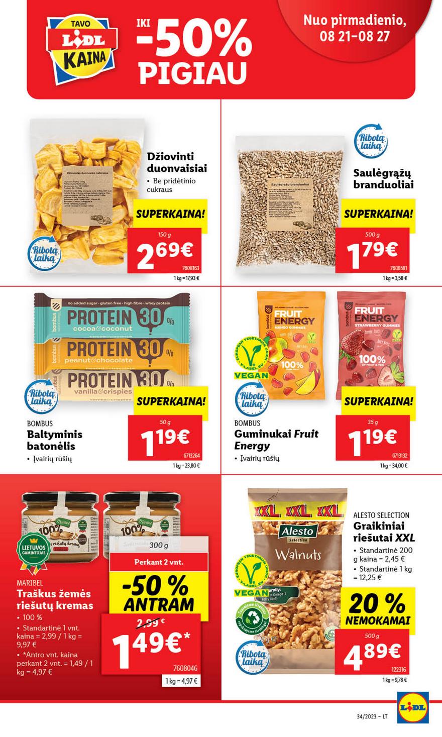 Lidl pasiūlymai akcijos nuo 
  2023-08-21 iki 
  2023-08-27 | Leidinukas.lt puslapis 36