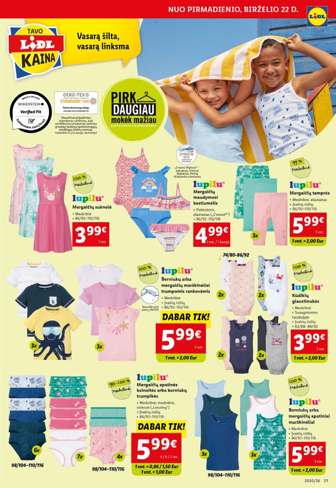 Lidl savaitinis leidinys akcijos nuo 
  2020-06-22 iki 
  2020-06-28 | Leidinukas.lt puslapis 23