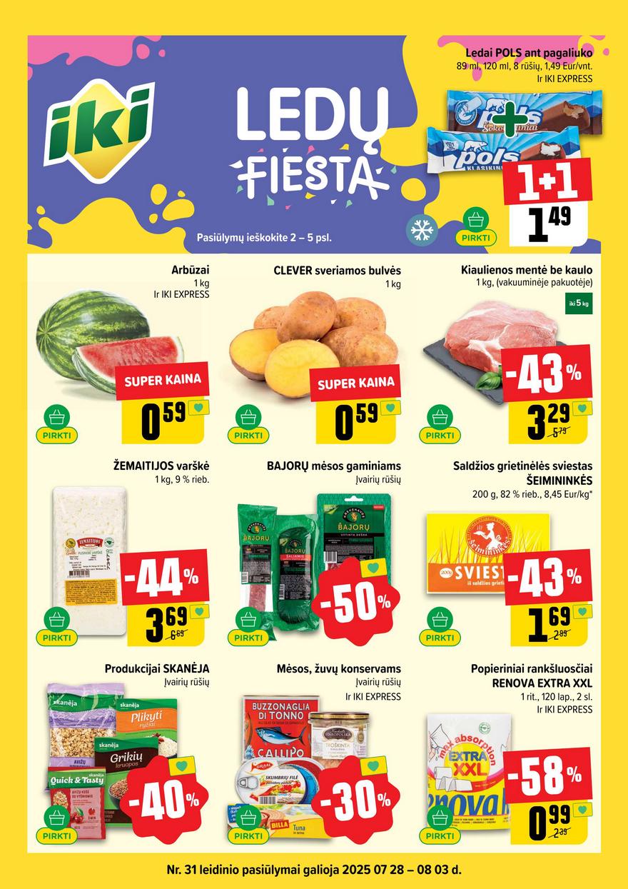 Iki leidinys 31 akcijos nuo 
  2025-07-28 iki 
  2025-08-03 | Leidinukas.lt puslapis 1