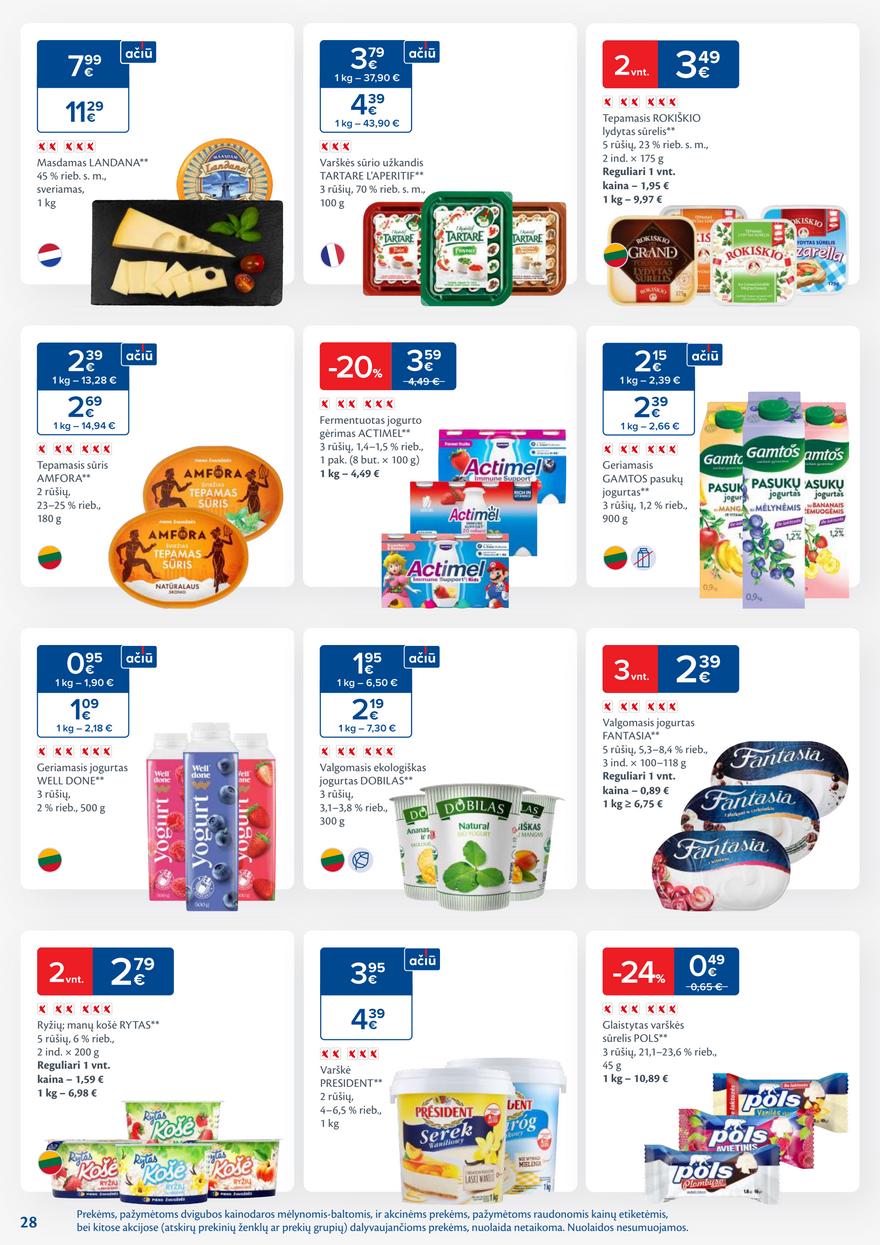 Maxima leidinys akcijos nuo 
  2026-02-10 iki 
  2026-02-16 | Leidinukas.lt puslapis 28