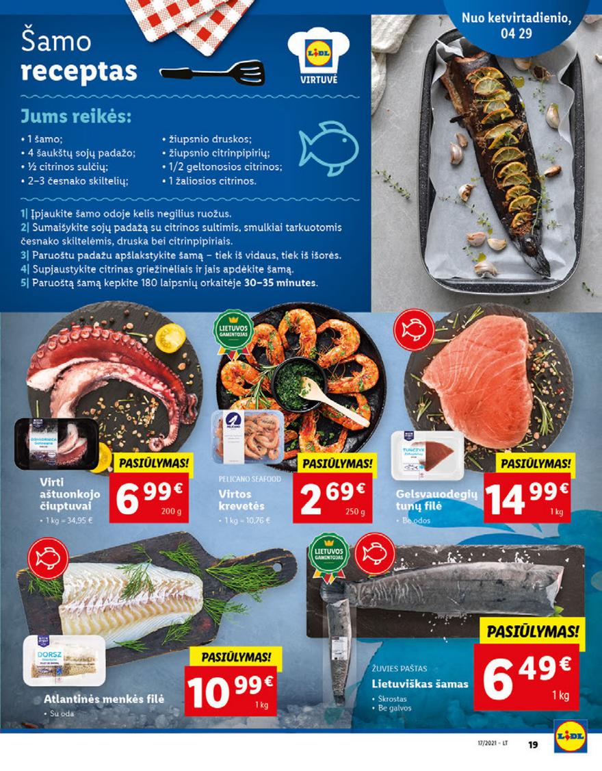 Lidl maisto prekių pasiūlymai akcijos nuo 
  2021-04-26 iki 
  2021-05-02 | Leidinukas.lt puslapis 19