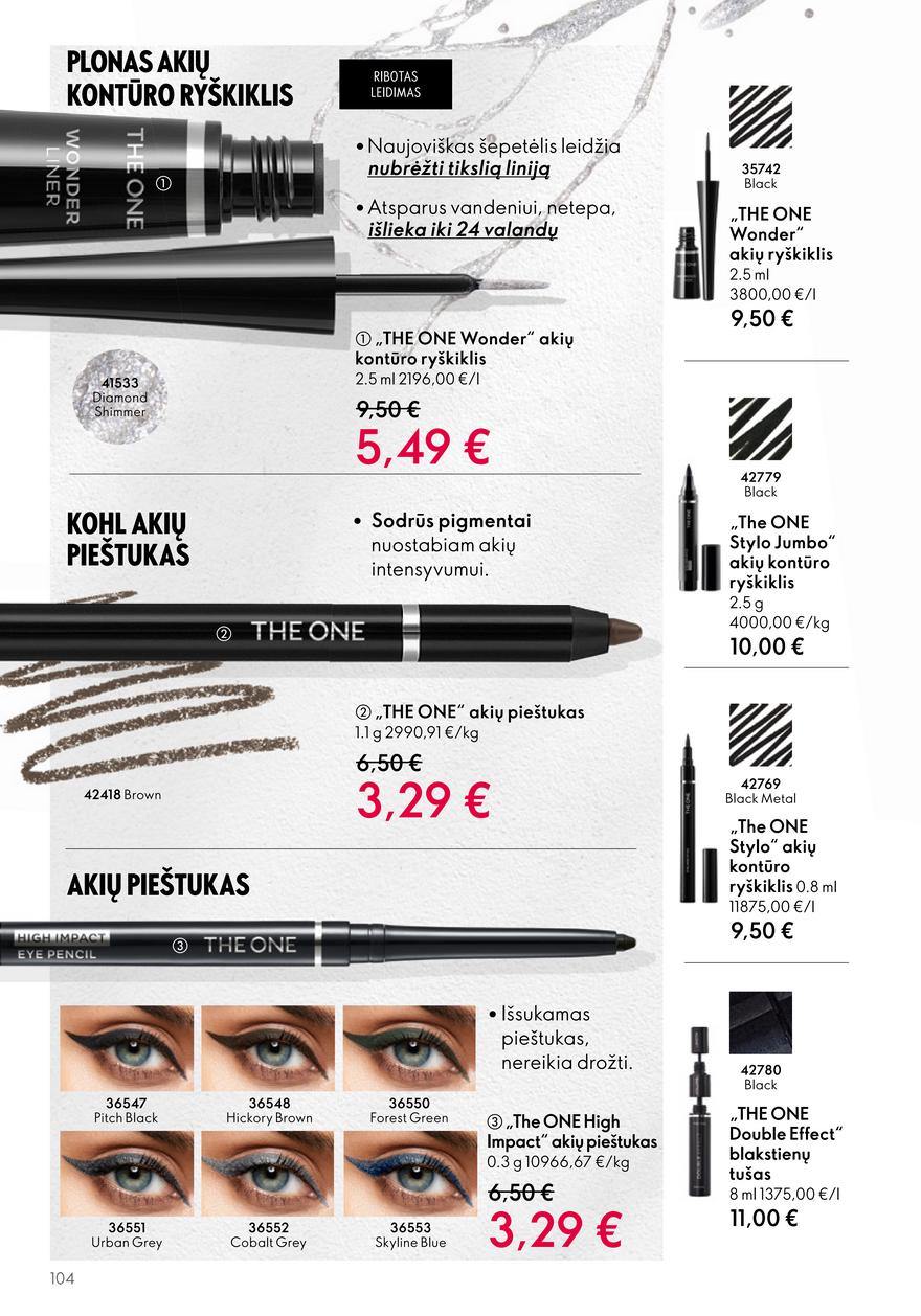 Oriflame leidinys akcijos nuo 
  2023-05-17 iki 
  2023-06-06 | Leidinukas.lt puslapis 104