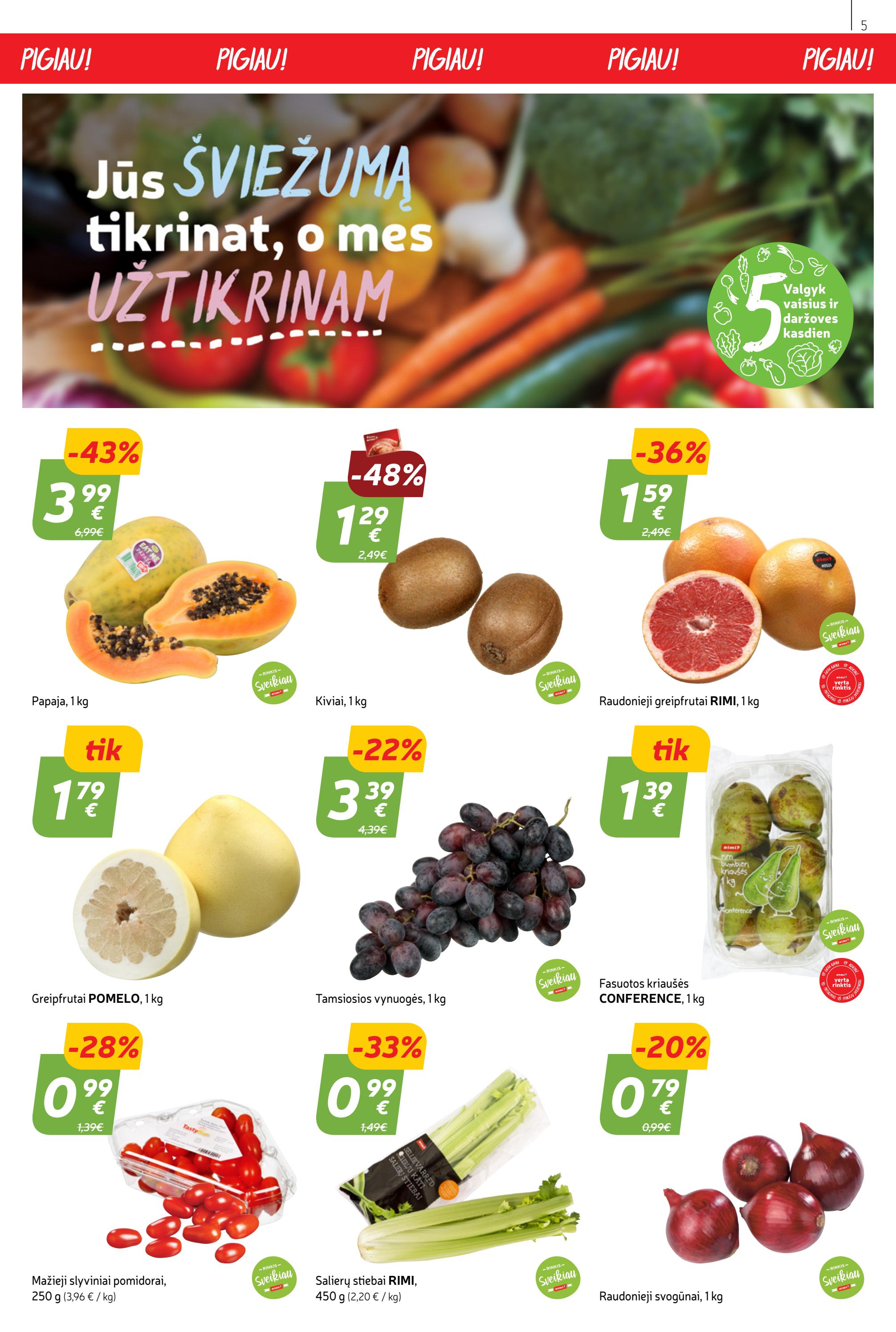 Rimi savaitinis leidinys akcijos nuo 
  2023-02-28 iki 
  2023-03-06 | Leidinukas.lt puslapis 5