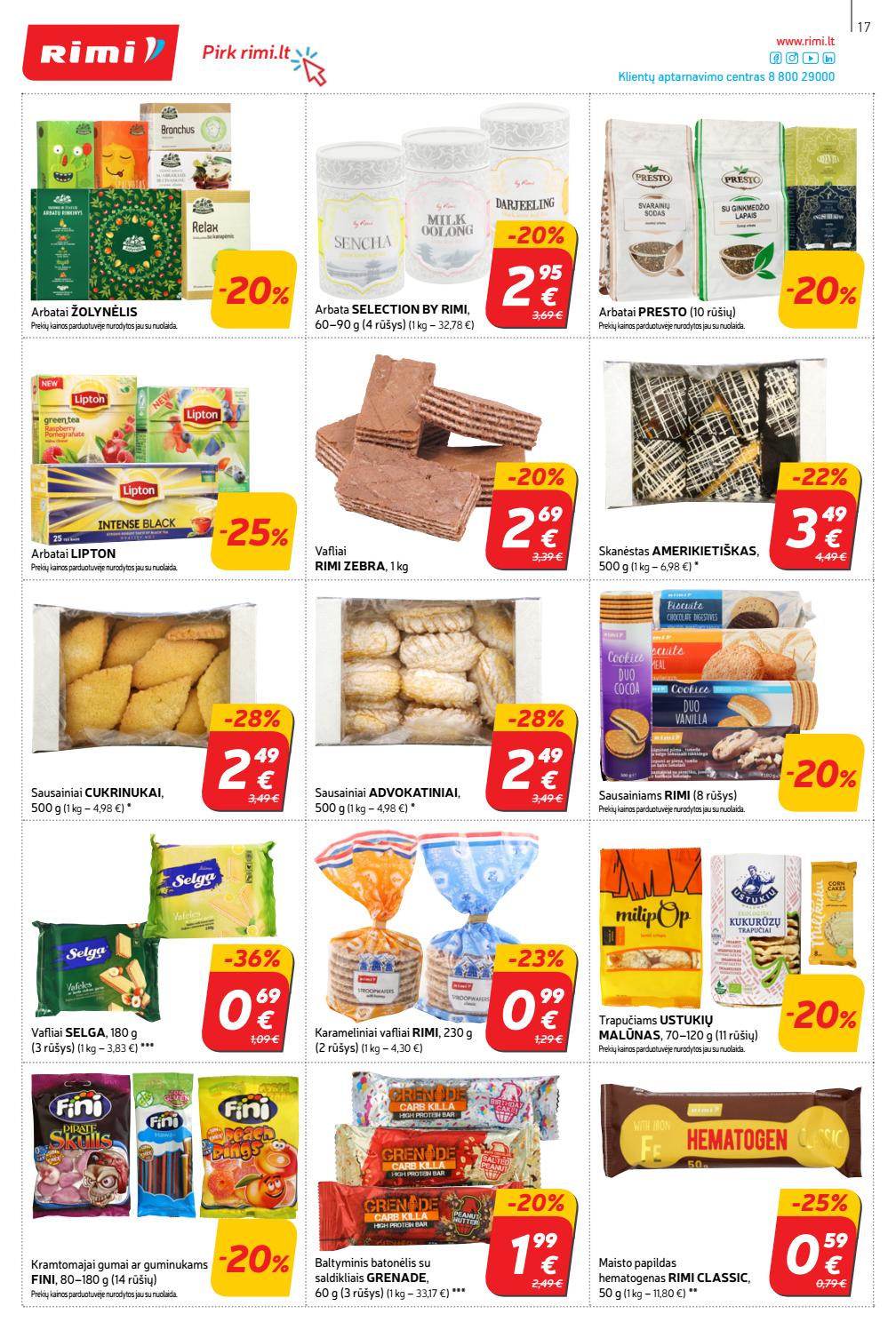 Rimi savaitinis leidinys akcijos nuo 
  2020-09-29 iki 
  2020-10-05 | Leidinukas.lt puslapis 17