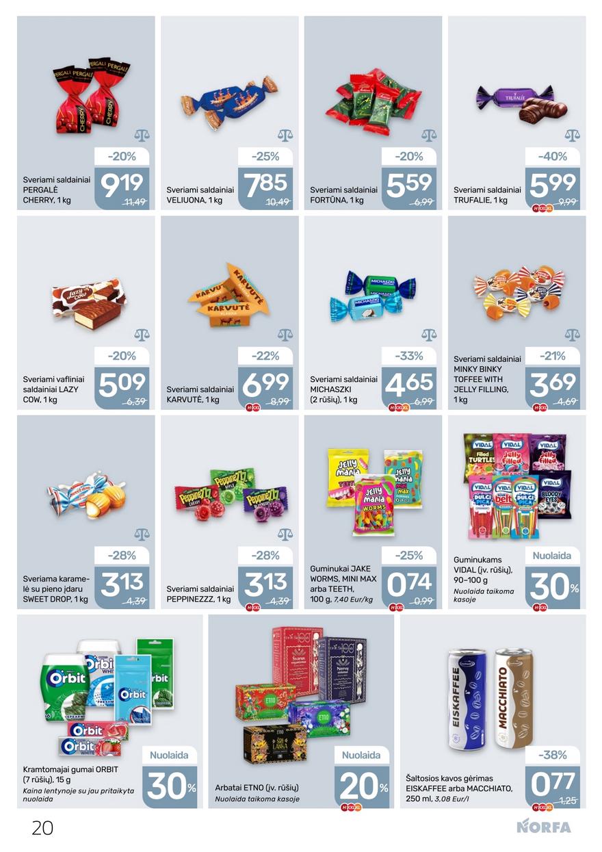 Norfos leidinys akcijos nuo 
  2026-07-09 iki 
  2026-07-22 | Leidinukas.lt puslapis 20