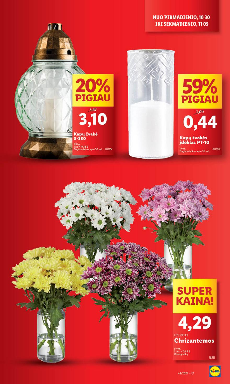 Lidl pasiūlymai akcijos nuo 
  2023-10-30 iki 
  2023-11-05 | Leidinukas.lt puslapis 2