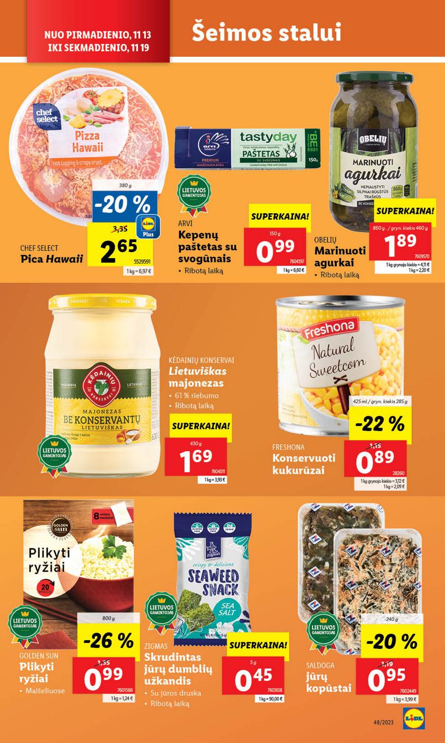 Ldil ne maisto leidinys akcijos nuo 
  2023-11-13 iki 
  2023-11-19 | Leidinukas.lt puslapis 19