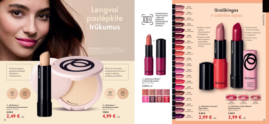 Oriflame katalogas akcijos nuo 
  2020-05-01 iki 
  2020-05-31 | Leidinukas.lt puslapis 23
