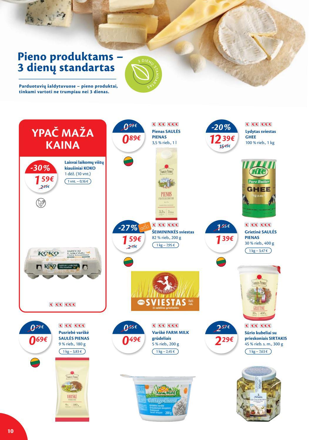 Maxima kaininis leidinys akcijos nuo 
  2022-01-04 iki 
  2022-01-10 | Leidinukas.lt puslapis 10