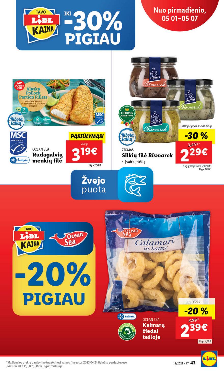 Lidl pasiūlymai akcijos nuo 
  2023-05-01 iki 
  2023-05-07 | Leidinukas.lt puslapis 43