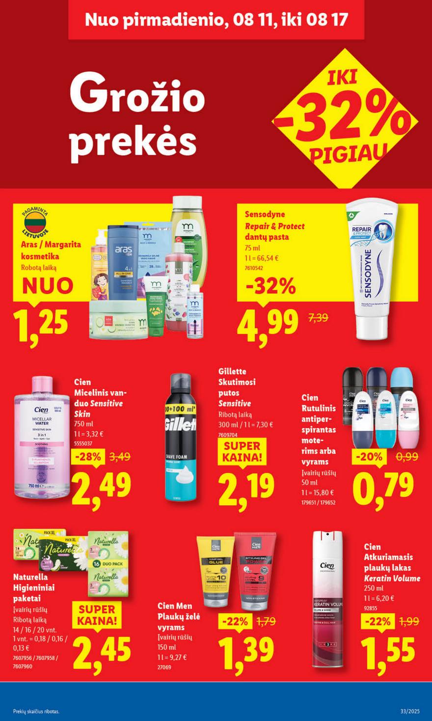Lidl leidinys akcijos nuo 
  2025-08-11 iki 
  2025-08-17 | Leidinukas.lt puslapis 37