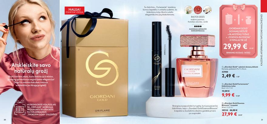 Oriflame katalogas akcijos nuo 
  2021-11-01 iki 
  2021-11-30 | Leidinukas.lt puslapis 16