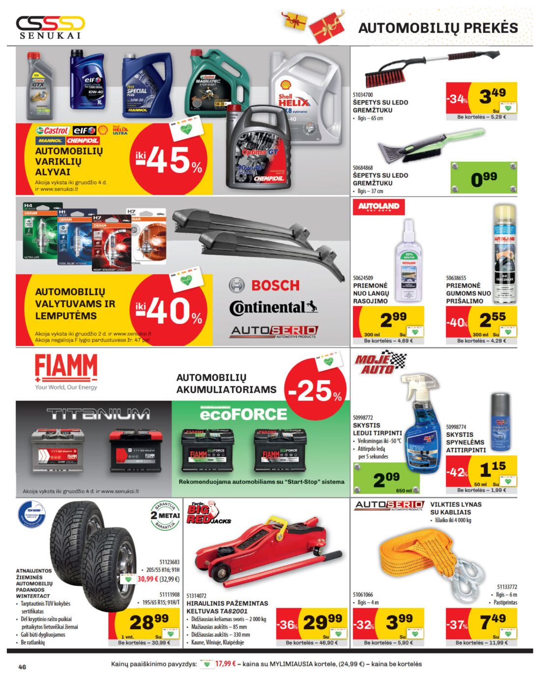 Senukai reklaminis leidinys akcijos nuo 
  2019-11-21 iki 
  2019-12-02 | Leidinukas.lt puslapis 46