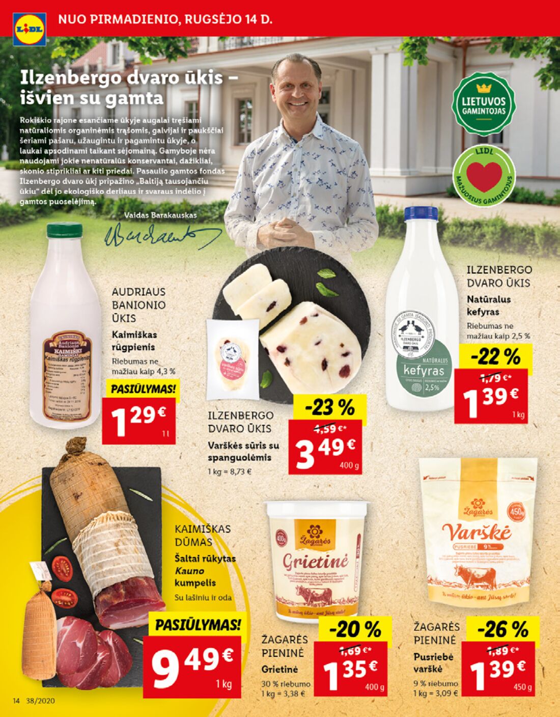 Lidl savaitinis leidinys akcijos nuo 
  2020-09-14 iki 
  2020-09-20 | Leidinukas.lt puslapis 14