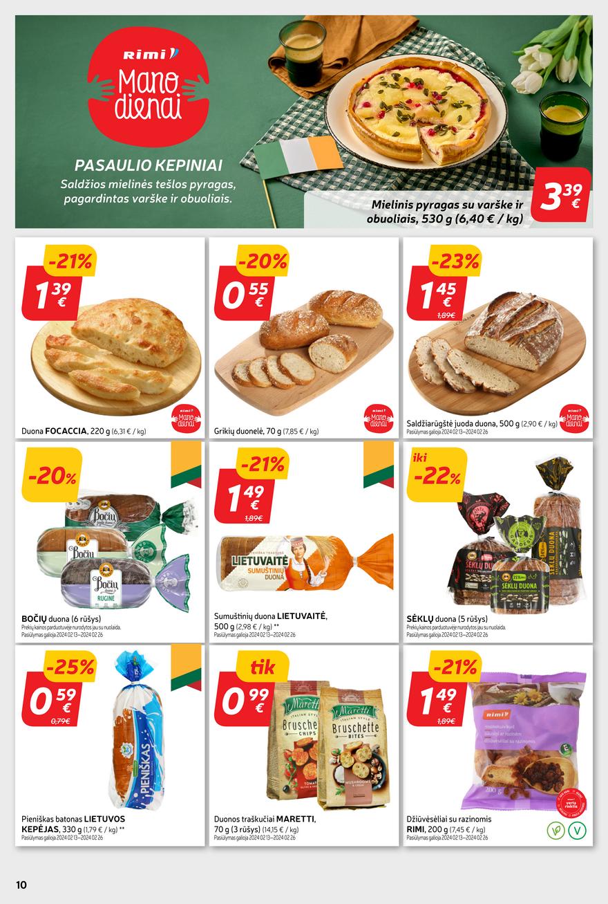 Rimi savaitinis leidinys akcijos nuo 
  2024-02-20 iki 
  2024-02-26 | Leidinukas.lt puslapis 10