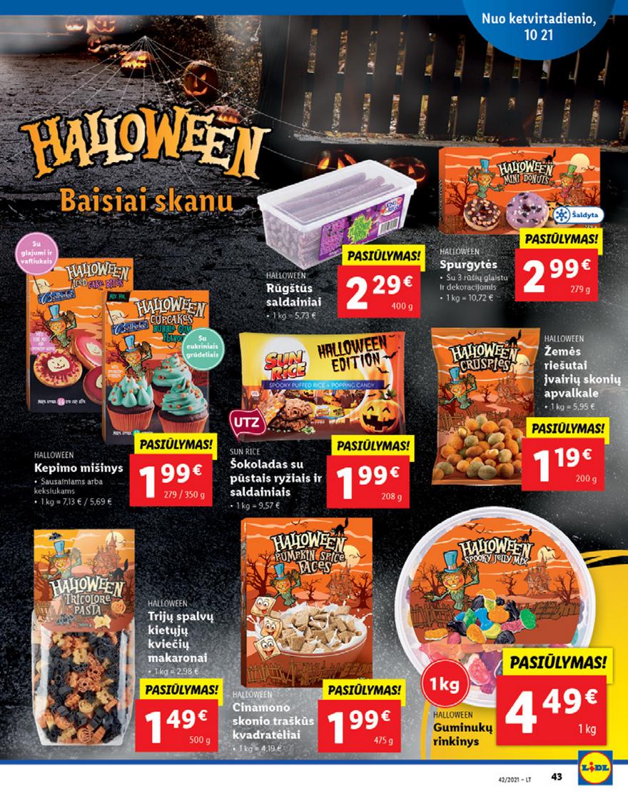 Lidl pasiūlymai akcijos nuo 
  2021-10-18 iki 
  2021-10-24 | Leidinukas.lt puslapis 43