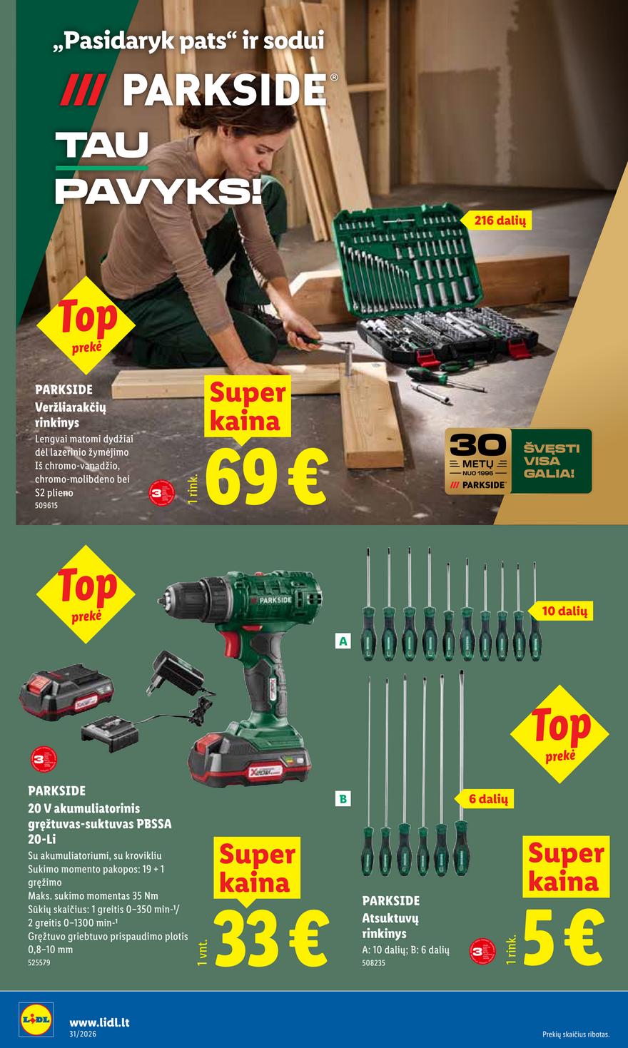 Lidl leidinys akcijos nuo 
  2026-07-27 iki 
  2026-08-02 | Leidinukas.lt puslapis 10
