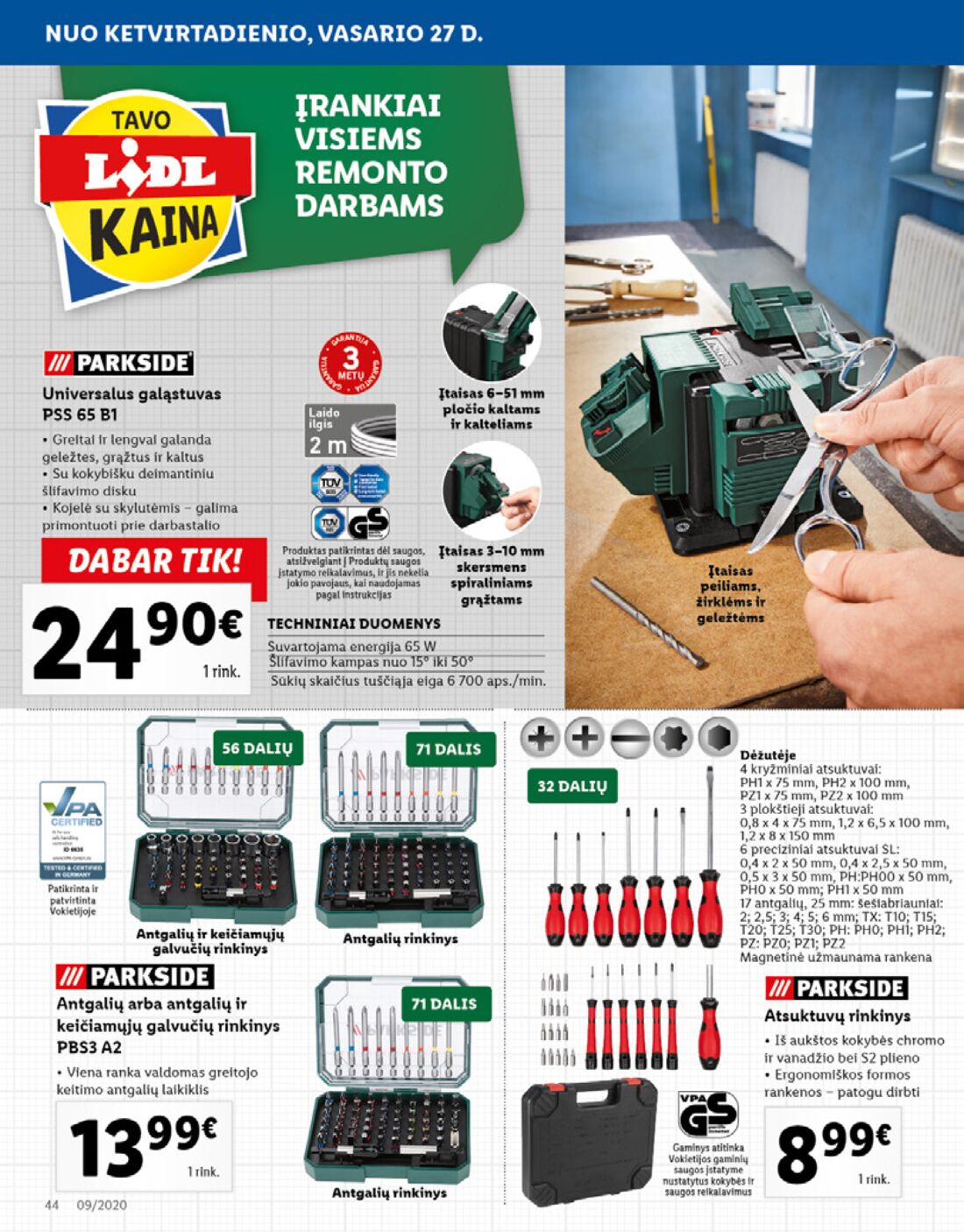 Lidl savaitinis leidinys akcijos nuo 
  2020-02-24 iki 
  2020-03-01 | Leidinukas.lt puslapis 44