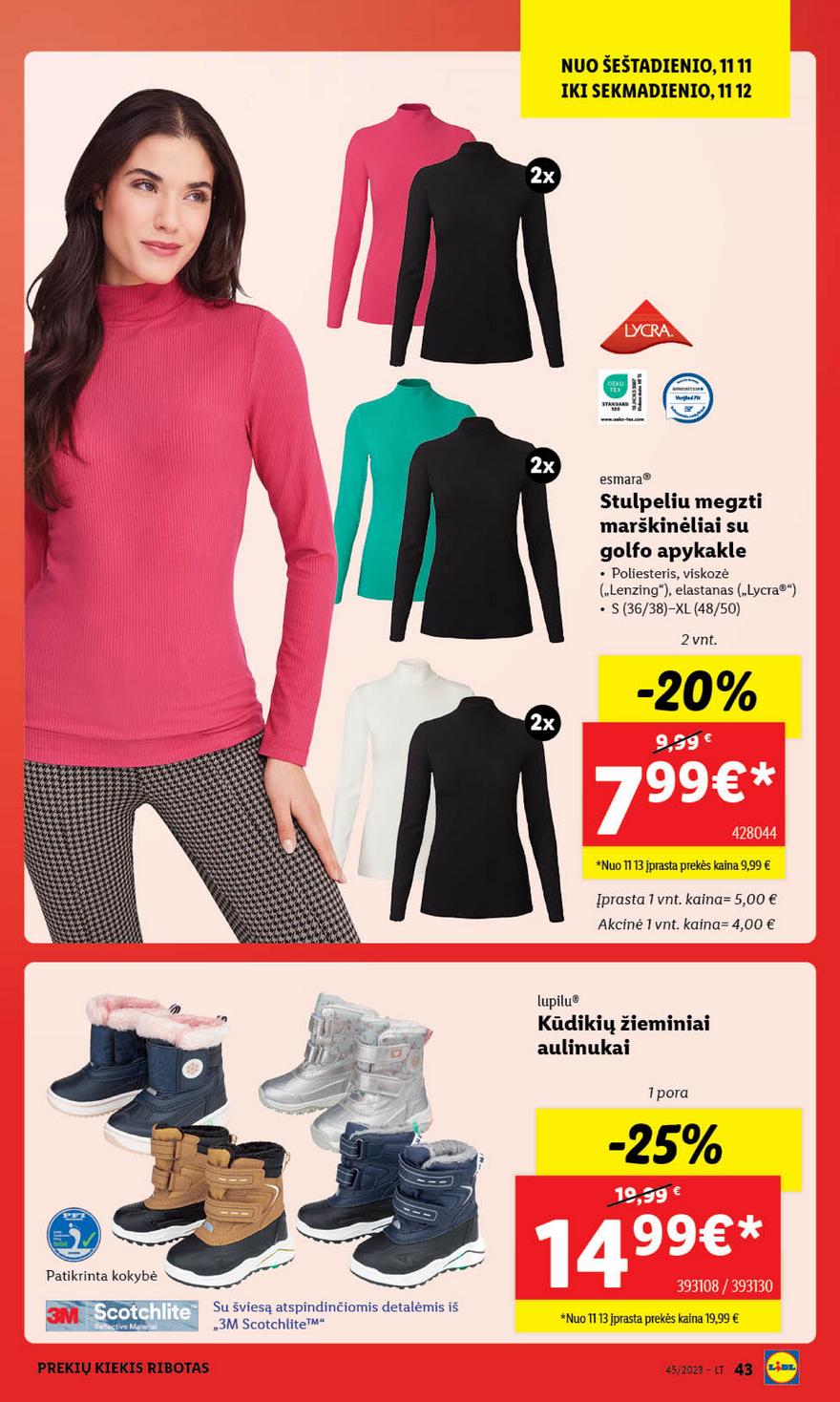 Ldil ne maisto leidinys akcijos nuo 
  2023-11-06 iki 
  2023-11-12 | Leidinukas.lt puslapis 43