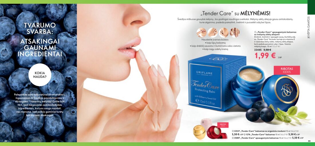 Oriflame katalogas akcijos nuo 
  2020-03-01 iki 
  2020-03-31 | Leidinukas.lt puslapis 50