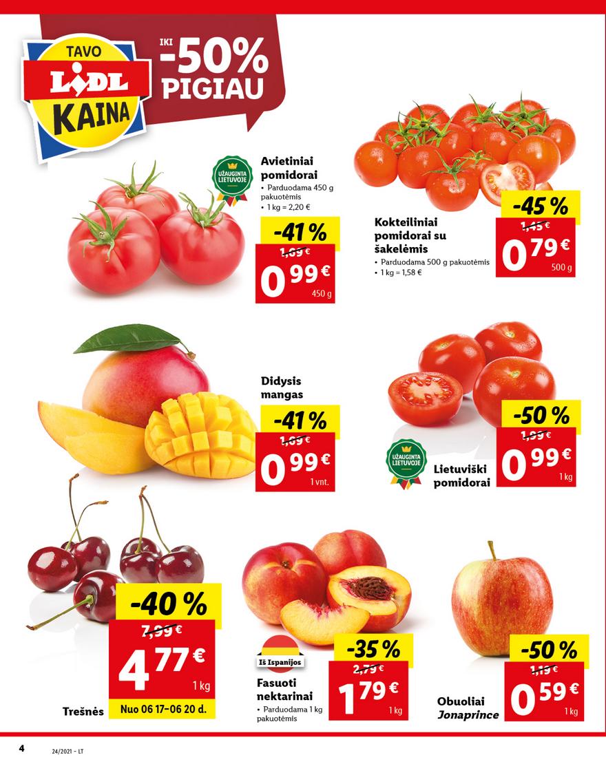 Lidl maisto prekių pasiūlymai akcijos nuo 
  2021-06-14 iki 
  2021-06-20 | Leidinukas.lt puslapis 4