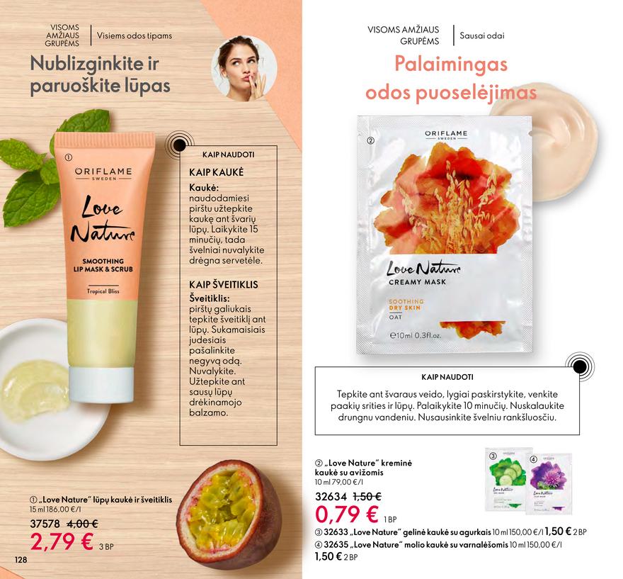 Oriflame katalogas akcijos nuo 
  2022-03-01 iki 
  2022-03-31 | Leidinukas.lt puslapis 128