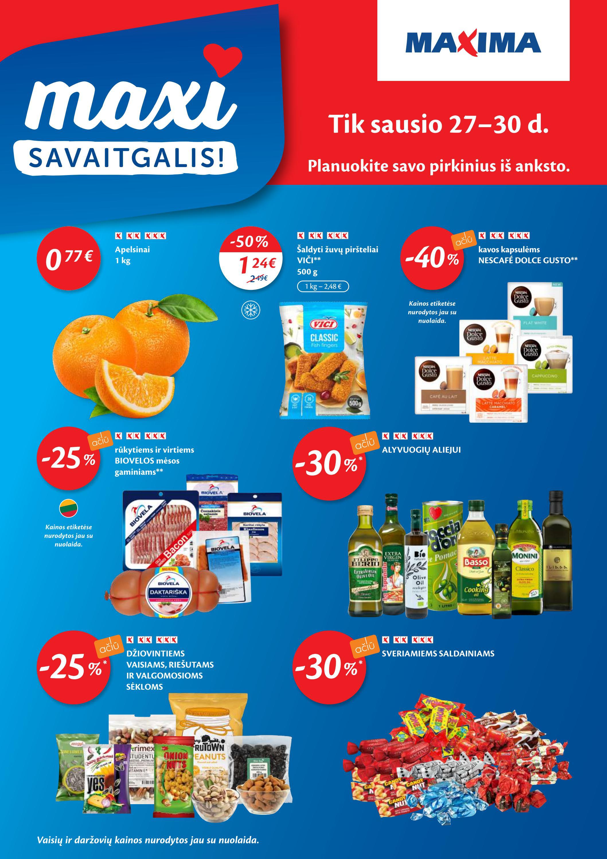 Maxima kaininis leidinys akcijos nuo 
  2022-01-25 iki 
  2022-01-31 | Leidinukas.lt puslapis 32