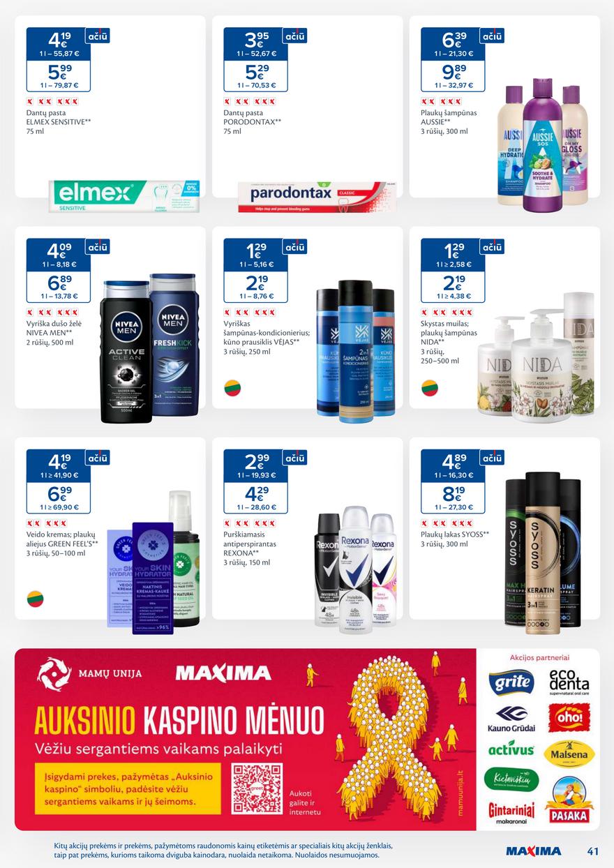 Maxima leidinukas akcijos nuo 
  2025-10-21 iki 
  2025-10-27 | Leidinukas.lt puslapis 41