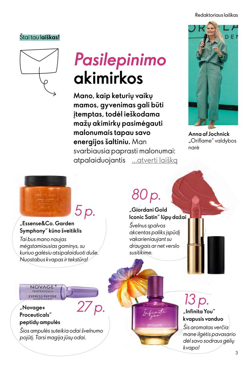 Oriflame katalogas akcijos nuo 
  2026-04-01 iki 
  2026-04-21 | Leidinukas.lt puslapis 3